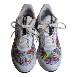 🦋Nike Revolution Multicolor Floral Print Running Shoes Youth 7Y / Women’s 8.5